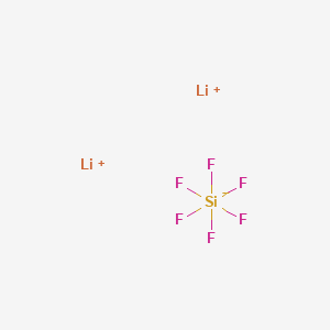 molecular formula F6Li2Si B092000 Lithium hexafluorosilicate CAS No. 17347-95-4