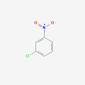 molecular formula ClC6H4NO2<br>C6H4ClNO2 B092001 1-Chloro-3-nitrobenzene CAS No. 121-73-3