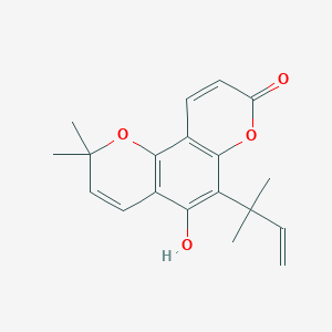 molecular formula C19H20O4 B092008 Nordentatin CAS No. 17820-07-4