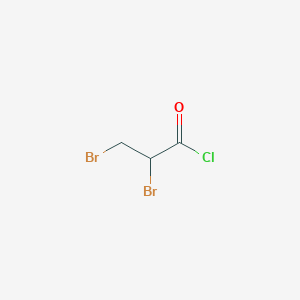 molecular formula C3H3Br2ClO B092009 2,3-Dibromopropionyl chloride CAS No. 18791-02-1