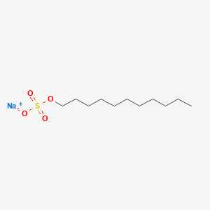 molecular formula C11H23NaO4S B092012 Sodium undecyl sulphate CAS No. 1072-24-8