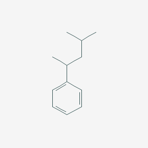 molecular formula C12H18 B092015 2-Methyl-4-phenylpentane CAS No. 19219-84-2