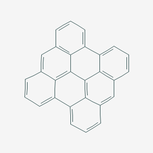molecular formula C28H14 B092016 Phenanthro[1,10,9,8-opqra]perylene CAS No. 190-39-6