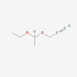 molecular formula C7H12O2 B092017 1-Propyne, 3-(1-ethoxyethoxy)- CAS No. 18669-04-0