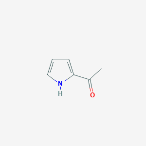 molecular formula C6H7NO B092022 2-Acetylpyrrole CAS No. 1072-83-9