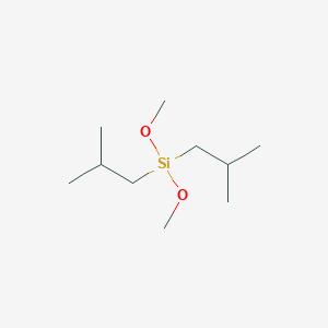 molecular formula C10H24O2Si B092060 Diisobutyldimethoxysilane CAS No. 17980-32-4
