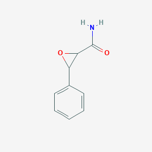 molecular formula C9H9NO2 B092064 3-phenyloxirane-2-carboxamide CAS No. 18538-53-9