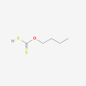 molecular formula C5H10OS2 B092067 Carbonodithioic acid, O-butyl ester CAS No. 110-50-9