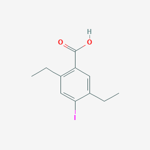 2,5-diethyl-4-iodo-benzoic Acid