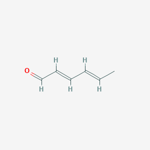 molecular formula C6H8O B092074 Hexa-2,4-dienal CAS No. 142-83-6