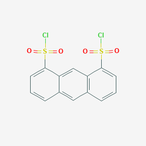 Anthracene-1,8-disulfonyl dichloride