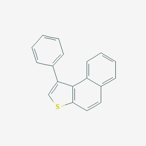 molecular formula C18H12S B092081 1-Phenylnaphtho[2,1-b]thiophene CAS No. 16587-59-0