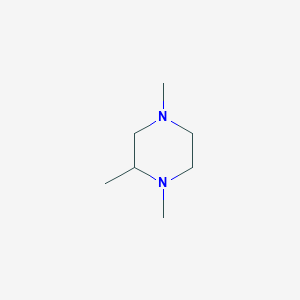 molecular formula C7H16N2 B092085 1,2,4-Trimethylpiperazine CAS No. 120-85-4