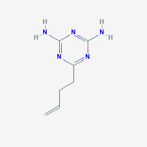 1,3,5-Triazine-2,4-diamine, 6-(3-butenyl)-