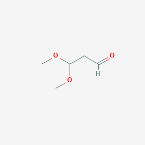 molecular formula C5H10O3 B092095 3,3-Dimethoxypropionaldehyde CAS No. 19060-10-7