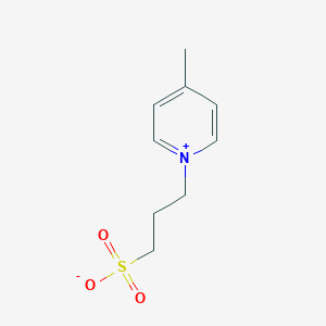 molecular formula C9H13NO3S B092096 4-Methyl-1-(3-sulphonatopropyl)pyridinium CAS No. 15626-30-9