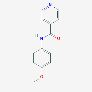 molecular formula C13H12N2O2 B092099 N-(4-methoxyphenyl)isonicotinamide CAS No. 14621-02-4