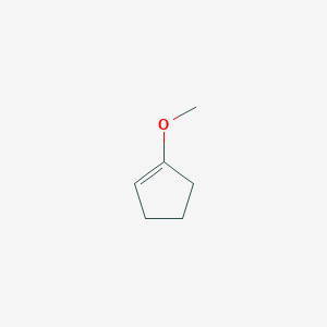 molecular formula C6H10O B092107 1-甲氧基环戊烯 CAS No. 1072-59-9