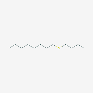 molecular formula C12H26S B092123 Octane, 1-(butylthio)- CAS No. 16900-07-5