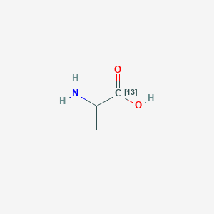 molecular formula C3H7NO2 B009213 DL-丙氨酸-1-13C CAS No. 102029-81-2