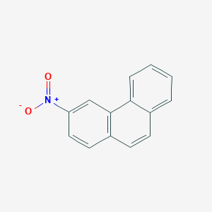 molecular formula C14H9NO2 B092138 3-Nitrophenanthrene CAS No. 17024-19-0