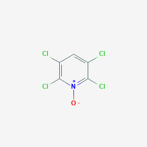 molecular formula C5HCl4NO B092148 Pyridine, 2,3,5,6-tetrachloro-, 1-oxide CAS No. 18032-57-0