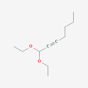 molecular formula C11H20O2 B092149 2-Heptynal diethyl acetal CAS No. 18232-30-9