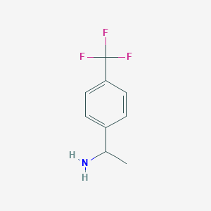 molecular formula C9H10F3N B092155 1-(4-Trifluoromethylphenyl)ethylamine CAS No. 15996-84-6
