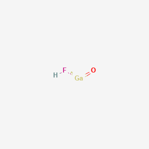 molecular formula FGaO<br>FGaHO B092156 Gallium monofluoride monoxide CAS No. 15586-66-0