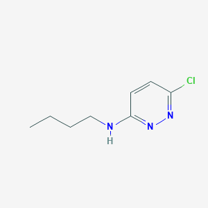 molecular formula C8H12ClN3 B092161 N-butyl-6-chloropyridazin-3-amine CAS No. 1009-84-3