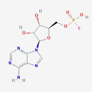 molecular formula C10H13FN5O6P B092163 Adenosine monophosphofluoridate CAS No. 19375-33-8