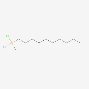 molecular formula C11H24Cl2Si B092170 n-decylmethyldichlorosilane CAS No. 18051-88-2