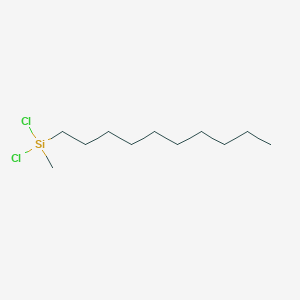 molecular formula C11H24Cl2Si B092170 Dichlorodecylmethylsilane CAS No. 18051-88-2