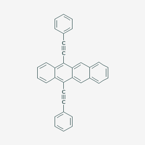 molecular formula C34H20 B092174 5,12-Bis(phenylethynyl)naphthacene CAS No. 18826-29-4
