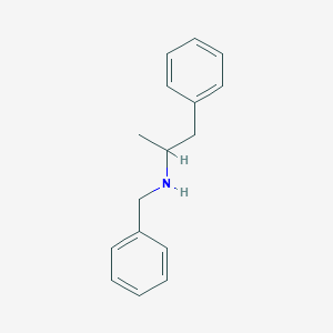 molecular formula C16H19N B092178 1-Phenyl-2-benzylaminopropane CAS No. 1085-42-3