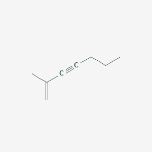 molecular formula C8H12 B092185 2-Methyl-1-hepten-3-yne CAS No. 17669-40-8