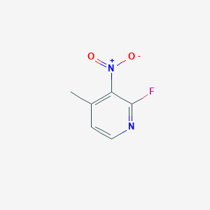 molecular formula C6H5FN2O2 B092188 2-Fluoro-3-nitro-4-picoline CAS No. 19346-43-1
