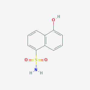 molecular formula C10H9NO3S B092191 5-Hydroxynaphthalene-1-sulfonamide CAS No. 17286-26-9