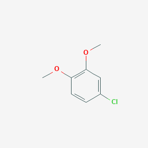 molecular formula C8H9ClO2 B092193 4-Chloro-1,2-dimethoxybenzene CAS No. 16766-27-1