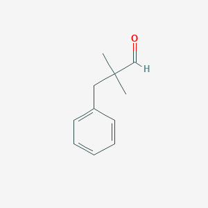 molecular formula C11H14O B092198 2,2-Dimethyl-3-phenylpropanal CAS No. 1009-62-7