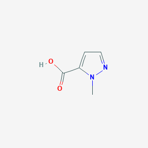 molecular formula C5H6N2O2 B092199 1-methyl-1H-pyrazole-5-carboxylic acid CAS No. 16034-46-1