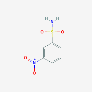 molecular formula C6H6N2O4S B092210 3-Nitrobenzenesulfonamide CAS No. 121-52-8