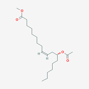 molecular formula C21H38O4 B092217 Methyl O-acetylricinoleate CAS No. 140-03-4