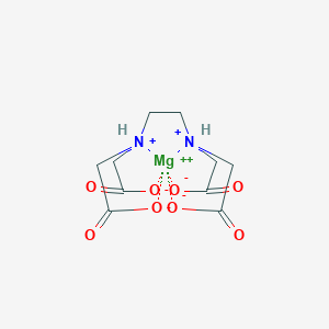 molecular formula C10H12K2MgN2O8 B092234 Dipotassium magnesium ethylenediaminetetraacetate CAS No. 15708-48-2