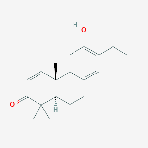 molecular formula C20H26O2 B092235 1,2-Dehydrohinokione CAS No. 18326-19-7