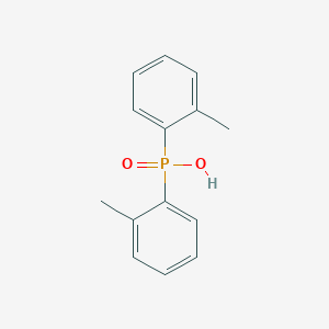 molecular formula C14H15O2P B092239 Bis(2-methylphenyl)phosphinic acid CAS No. 18593-19-6