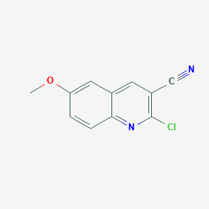 2-Chloro-6-methoxyquinoline-3-carbonitrile