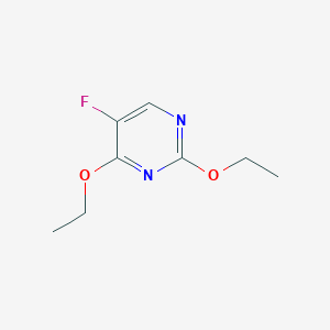 molecular formula C8H11FN2O2 B092241 2,4-Diethoxy-5-fluoropyrimidine CAS No. 155-36-2