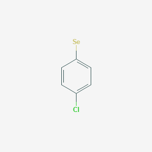 molecular formula C6H4ClSe B092242 4-Chlorophenylselenol CAS No. 16645-10-6