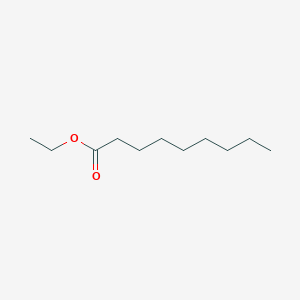 molecular formula C11H22O2 B092252 Ethyl nonanoate CAS No. 123-29-5
